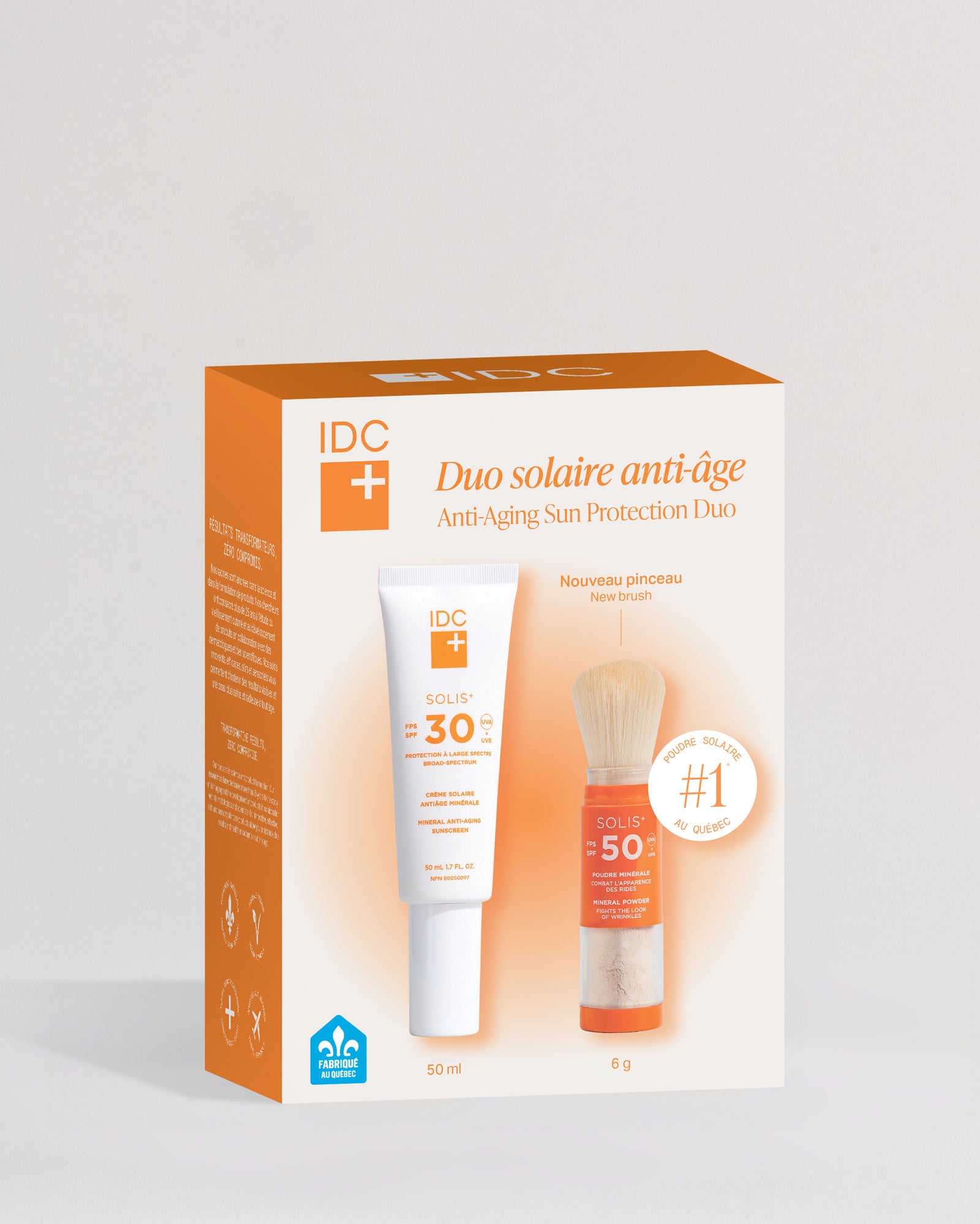 Solis+ Duo | Anti-aging sun protection routine