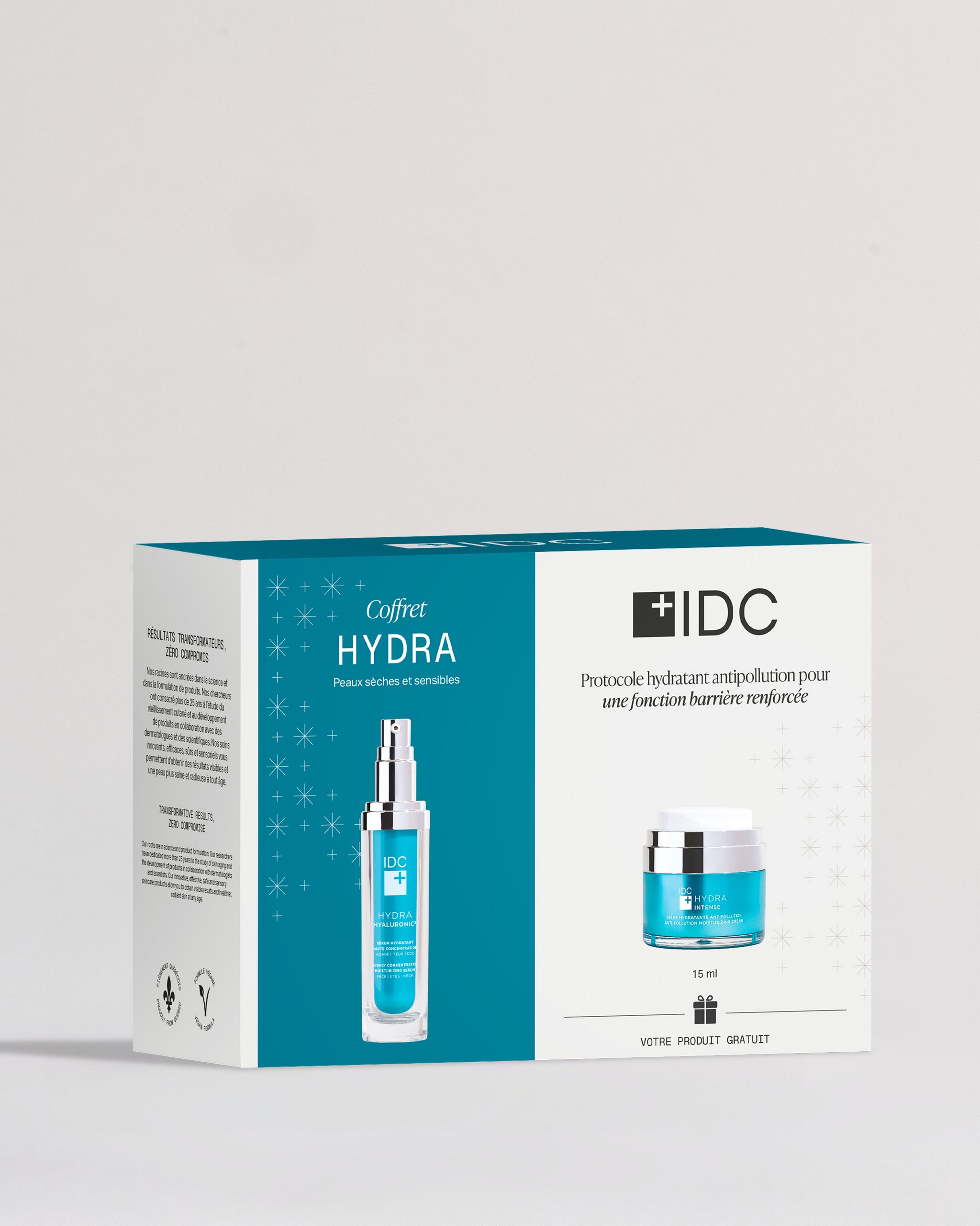 COFFRET HYDRA : Protocole hydratation intense