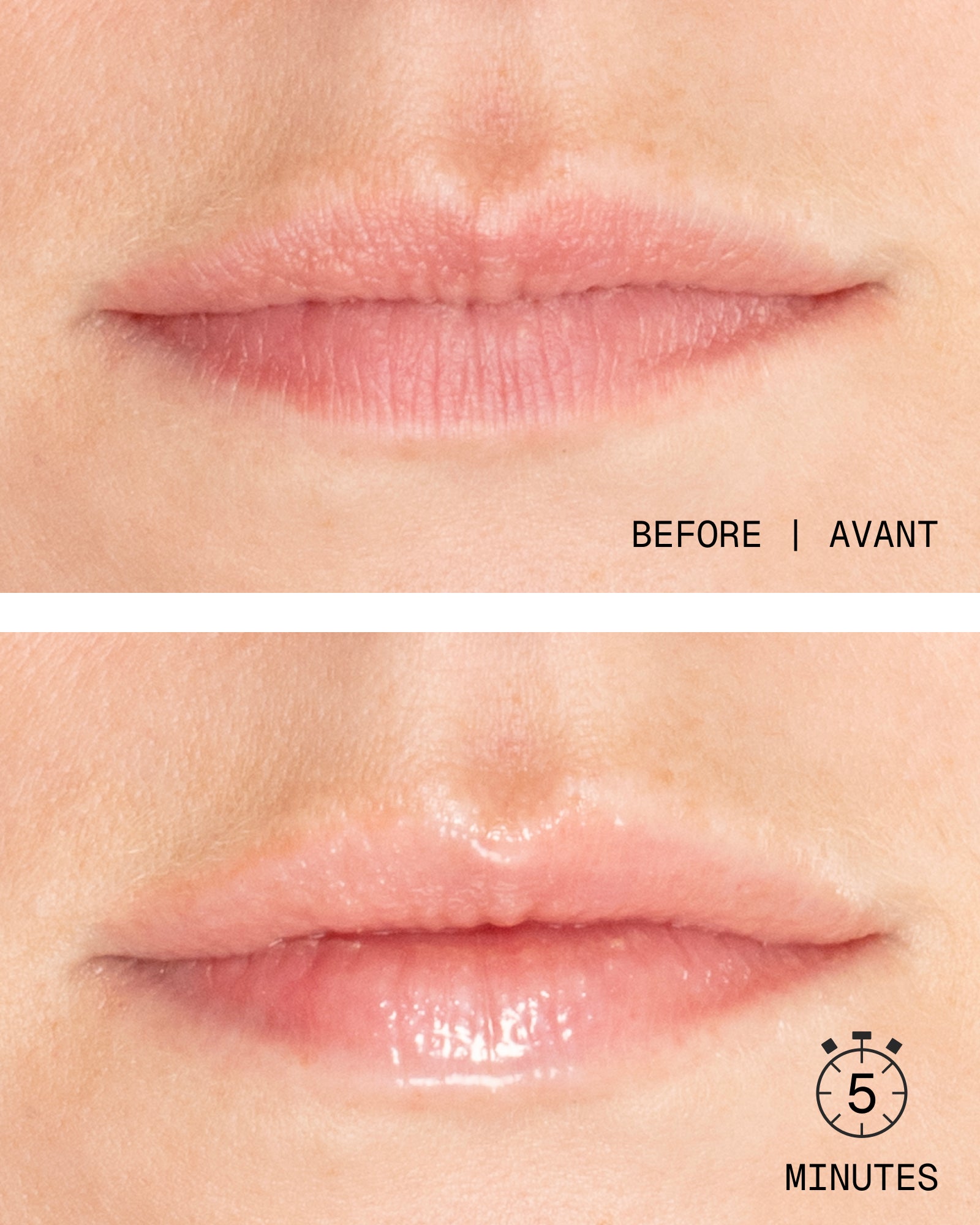 GLŌWFIX Plump | Soin lèvres volumisant avancé – Rose transparent 