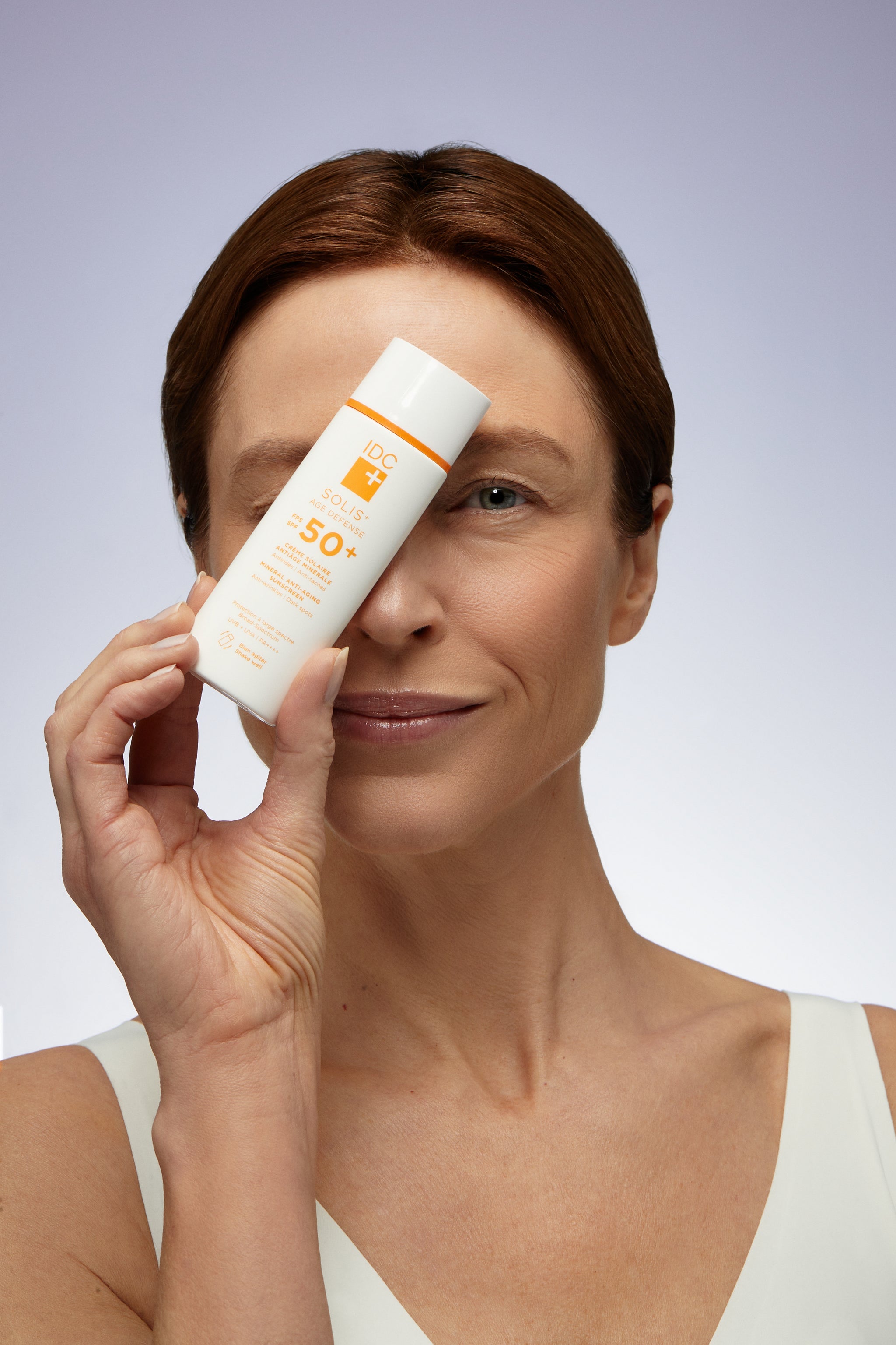 Solis+ Age Defense FPS 50 | Crème solaire anti-âge minérale